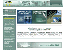 Tablet Screenshot of cegmodositas-adasvetel.topcegalapitas.hu