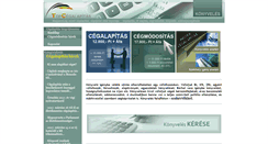 Desktop Screenshot of konyveles.topcegalapitas.hu